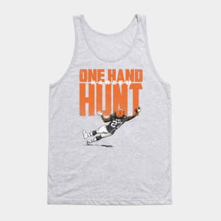 Kareem Hunt Cleveland One-Hand Hunt Tank Top